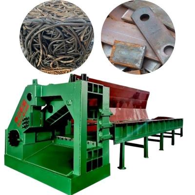 China Heavy Duty Metal Block Hydraulic Tiger Head Shearing Machine voor eindproduct Te koop