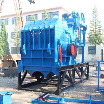 China US Currency Scrap Car Steel Iron Aluminum Metal Crusher Machine for Metal Ball Output for sale