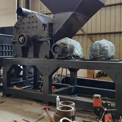 China 2023 PLC Control Recycling Scrap Metal Hammer Mill Crusher Machine with Metal Crusher for sale