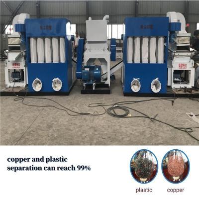 China Customizable Scrap Cable Copper Wire Crushing Machine Recycling Wasted Electric Wires for sale