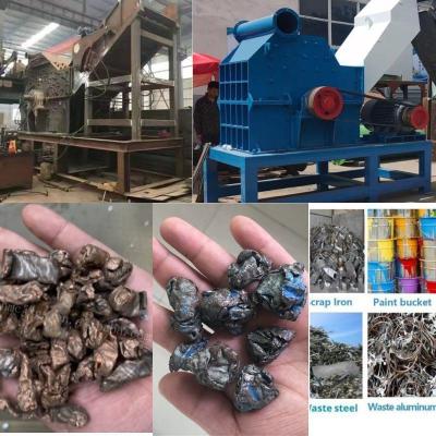 China Crush Metal Scrap with Hydraulic Hammer Waste Metal Recyclable and Efficiently for sale