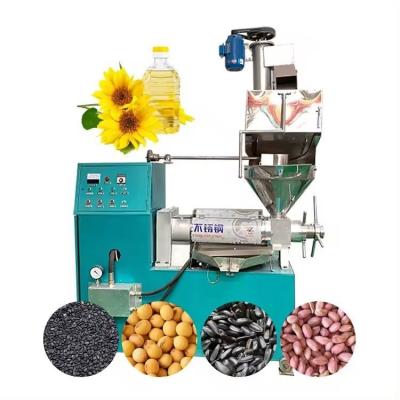 China Direct 60-150 Kg/H Spiral Soybean Oil Press Machine with Screw Squeezed Press Method for sale