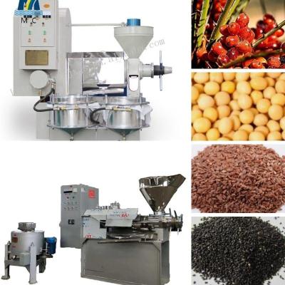 China 220V Mustard Seed Vegetable Oil Seeds Spiral Oil Press in Small Size with US Currency for sale