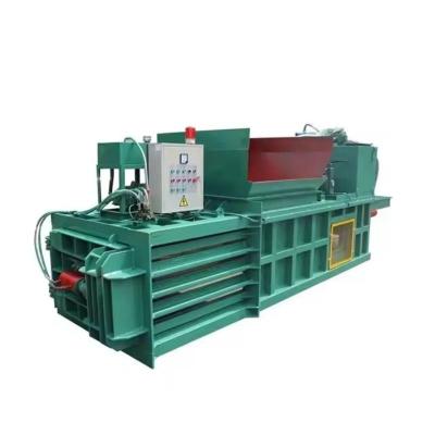 China Equipo de reciclado de residuos Gran máquina de embalaje hidráulica horizontal en venta