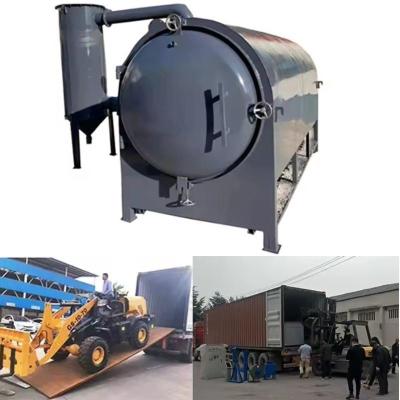 China 230.000kg Package Gross Weight Carbonization Stove for Kitchen Waste Charcoal Making for sale