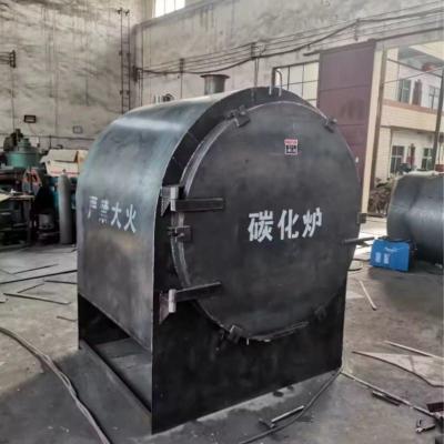 Chine Fourniture de carbonisation horizontale pour le recyclage des bâtons en bois dur à vendre