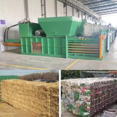 China MCDW-120 Kleding Baler Machine voor het recyclen van afvalpapier roestvrij staal Baling Press Te koop