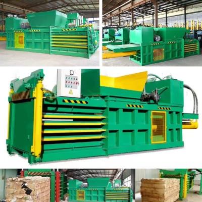 China Raw Materials Clothes Industrial Paper Cardboard Baler for Horizontal Hydraulic Baler for sale