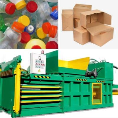 China Customized Full Automatic Horizontal Hydraulic Waste Plastic Bottle Press Baler Machine for sale