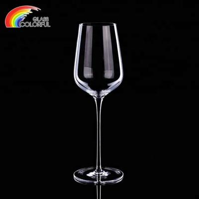 China New factory wholesale classic 550ml classic/postmodern red wine glass crystal goblet for sale