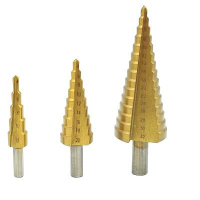 China Hss4241/4341/M2/M35 New Type High Quality Durable Using Metal Metal Step Drill Bit Various Spot for sale