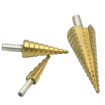 China Good Price Hss4241/4341/M2/M35 Top Quality Stepped Hyperstep Wholesale Nail Drill Bit for sale