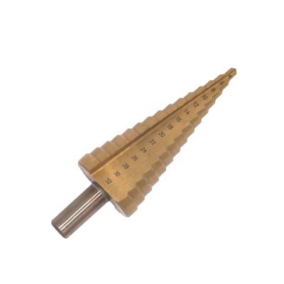 China Wholesale Exquisite Structure Hss4241/4341/M2/M35 Steel Nail Step Drill Bits Wholesale Set for sale