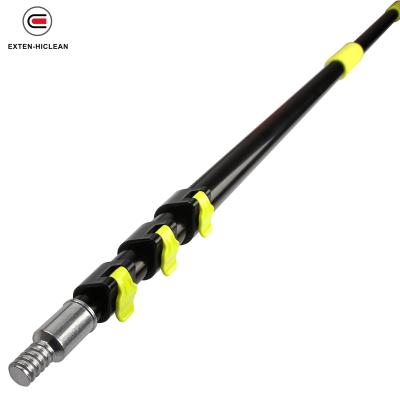 China Extenclean Disposable 14ft Telescoping Pole Aluminum Telescopic Pole Strong Extension Pole for sale