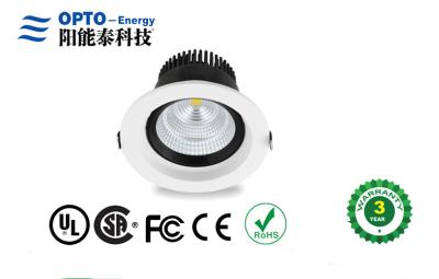 China Living Room COB Led Ceiling Light With DLC , SAA Led Downlight IC Constant Current for sale