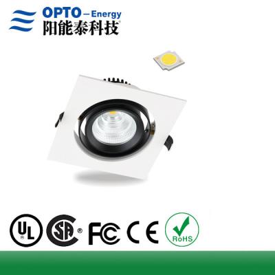 China La MAZORCA de aluminio de la pulgada 10W de la vivienda 3 llevó el Ra 80 de la luz de techo para la sala de exposiciones en venta