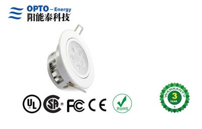 China El blanco caliente 5W llevado abajo de la iluminación con el conductor llevado aislado, Ra 75 llevó la luz de techo en venta