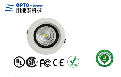 China El whtie fresco Dimmable llevó la luz abajo llevada de la luz de techo 10W con el microprocesador de Epistar BridgeLux en venta