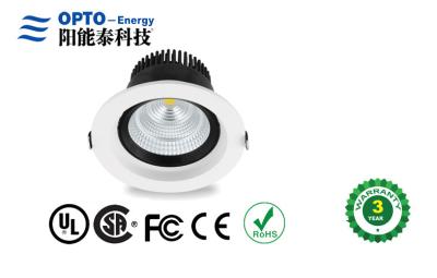 China High Brightness 40W Dimmable Led Ceiling Light With Constant Current , Led COB Down Light for sale