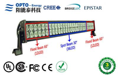 China Barras ligeras impermeables de intensidad alta 120W del Cree LED para la iluminación del camión, iluminación militar del coche 9-30VDC en venta