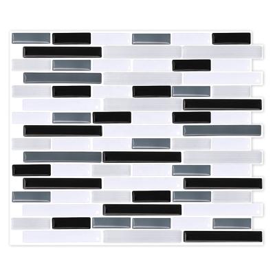 China Self Adhesive Backsplash Self Adhesive 3D Skin and Stick Tile Decals for Kitchen Bathroom Decor for sale