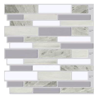 China Rustic tiles stove backsplash peel and stick smart 3d tiles backsplash stickon tiles for kitchen for sale