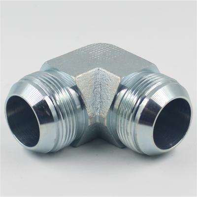 China Hydraulic System 1J9 JIC Elbow Fitting 74 Degree Hydraulic Adapter for sale