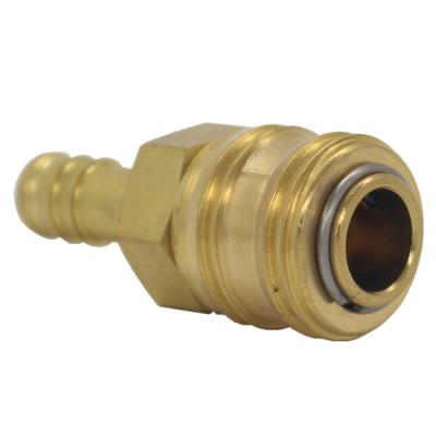 China CT-26 CARBON STEEL END RECTUS 26 BRASS PNEUMATIC 25 TYPE QUICK COUPLING for sale