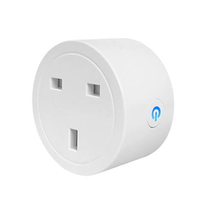 China Wifi Smart Power Socket 16A 220v Residential/General Purpose UK Plug Amazon Alexa Echo Wireless Electrical Plug Smart for Home for sale