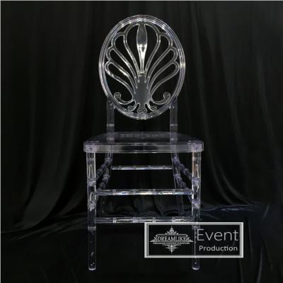 China New Arrival Wholesale Price Modern Clear Acrylic Chair For Wedding Outdoor Dining Party zu verkaufen