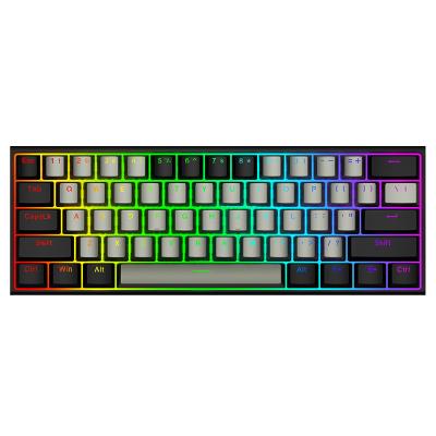 China Factory Price YYC Z11 Metal RGB Gaming Laptop Keyboard 61keys Electronic Organ Mechanical Keyboard for sale