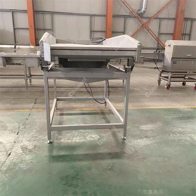 China Hotels Automatic Vegetable Vibrating Shaking Conveyor for sale