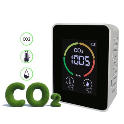 China Warehouse Etc Greenhouse Infrared Sensor CO2 Meter CO2 Carbon Dioxide Detector Indoor Air Quality Humidity Temperature Humidity Monitor Rapid Measurement NDIR Greenhouse CO2 Detector for sale