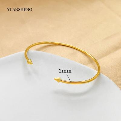 China 2022 Fashionable Trendy Pulceras De Acero Gold Mens Bracelet 18k Gold Filled Jewelry Adjustable Bracelet for sale