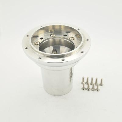 China Billet Aluminum 6061-T6 China 9 Bolt Billet Car Steering Wheel Hub Adapter Boss Kit For Jaguar for sale