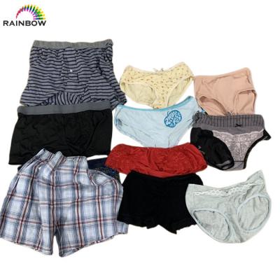 China Mixed Clothes Bulk Sale Second Hand Clothes Used Panties And Boxer Underwear For Woman And Man for sale