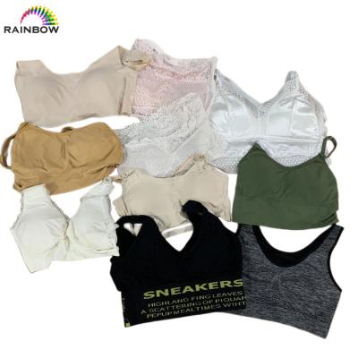 China Cheap clothes bra second hand mixed ladies used apparel thrift used sports bra bul for sale