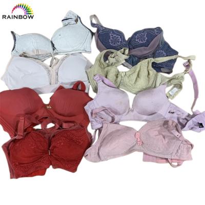 China Mixed clothes women's bra underwear mixed used clothes second hand ladies wholesale underwear for sale