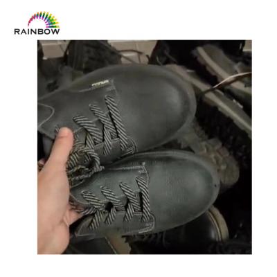 China Protective Mixed Work Boots Used Work Safety Shoes With Iron for sale