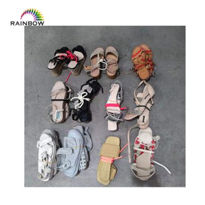 China Used Mixed Wholesale Sandals Used Shoes in Container Bulk for sale