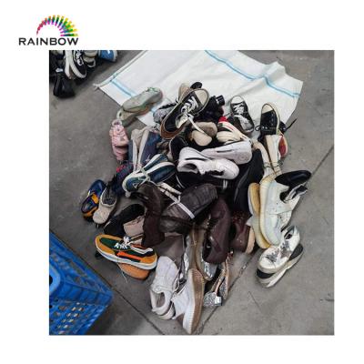 China Mixed import and export second hand mixed used shoes container for sale