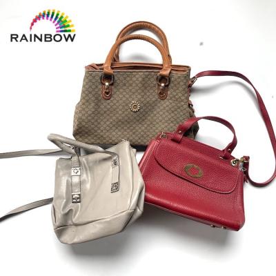 China Lady Wholesale Ladies Hot Sale Used Bags Wholesale Second Hand Bales Mix for sale