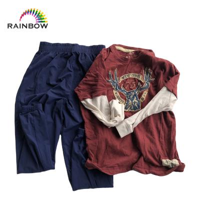 China 100% Cotton Second-Hand Clothing Used Variety Of Styles And Colors Kids Spring Mixed Balls Top Grade Wear for sale