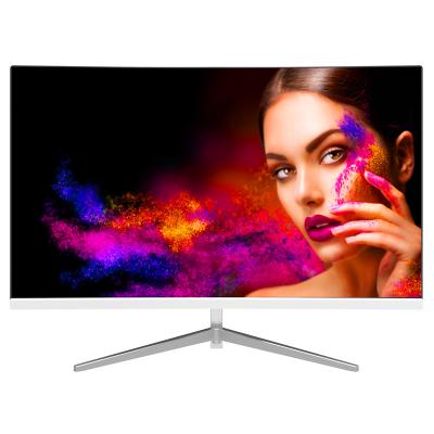 China Curved Factory Price 24 Inch Computer Displays FHD 1080P Curved Monitor 1920*1080 IPS 75Hz Ganming Frameless LCD Monitor for sale