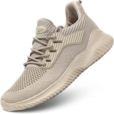 China Fashion Trend Mens Running Shoes Men's Walking Shoes Knit Mesh Breathable Sneakers Slip On Tennis Comfort Rush Lightweight Fitness Sneakers for sale