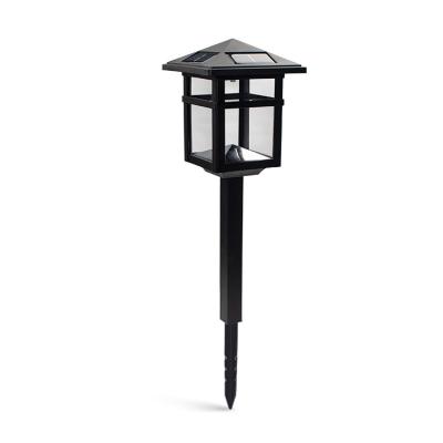 China Loyal Garden 2Pack Outdoor Plastic Solar Led Light The Pathway Patio Lawn Yard for sale