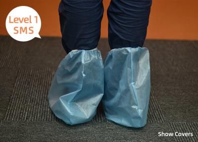 Chine Blue Indoor Non Slip Non Woven Fabric Disposable Boot Shoes Cover à vendre