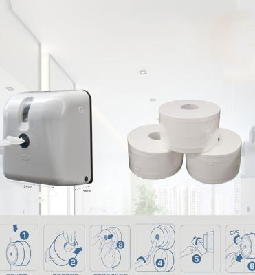 Chine Plastic Toilet Tissue Towel Paper Dispenser Wall Mount Space Saving à vendre