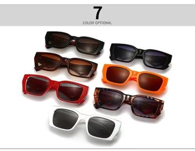 China Europe America unisex square sunglasses designer luxury Big Box Letters sunglasses high quality for sale