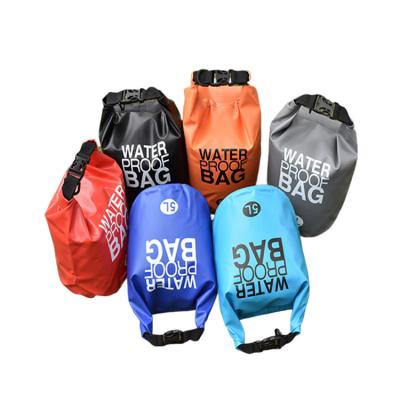 China Custom logo and color outdoor sport waterproof dry bag 2l 3l 5l 10l 15l 20l manufacturer waterproof dry bag for sale